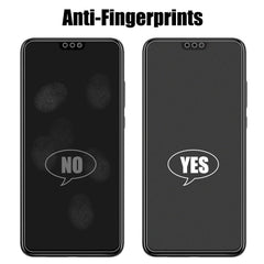 50 PCS Non-Full Matte Frosted Tempered Glass Film for Huawei Y9 Prime(2019) / P Smart Z, No Retail Package