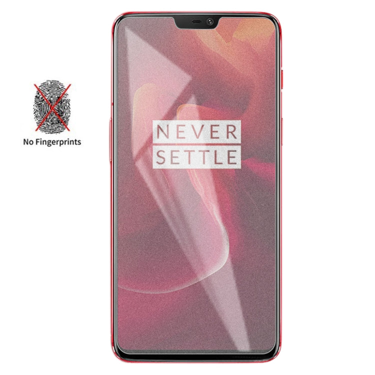 Non-Full Matte Frosted Tempered Glass Film for OnePlus 6, For OnePlus 6