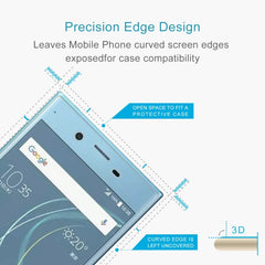 For Sony Xperia XZs 0.33mm 9H Surface Hardness 3D Curved Full Screen Tempered Glass Screen Protector, For Xperia XZs