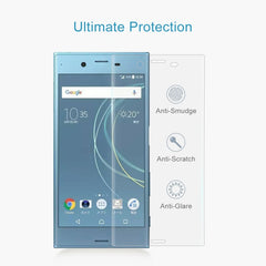 For Sony Xperia XZs 0.33mm 9H Surface Hardness 3D Curved Full Screen Tempered Glass Screen Protector, For Xperia XZs