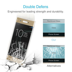 For Sony Xperia XA1 0.33mm 9H Surface Hardness 3D Curved Full Screen Tempered Glass Screen Protector, For Xperia XA1