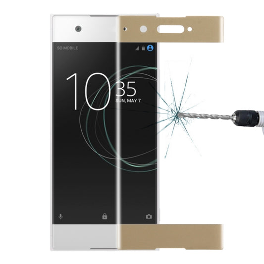 For Sony Xperia XA1 0.33mm 9H Surface Hardness 3D Curved Full Screen Tempered Glass Screen Protector, For Xperia XA1