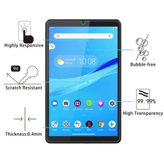 For Lenovo Tab M8 9H 0.4mm Explosion-proof Tempered Glass Film, For Lenovo M8