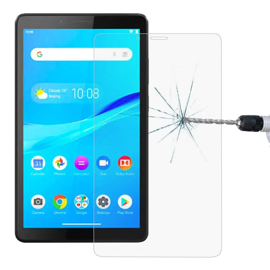 For Lenovo Tab M7 9H 0.4mm Explosion-proof Tempered Glass Film, For Lenovo M7