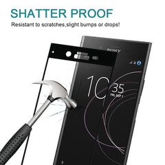 For Sony Xperia XZ1 0.26mm 9H Surface Hardness 3D Full Screen Tempered Glass Screen Protector, Sony Xperia XZ1, For Xperia XZ1