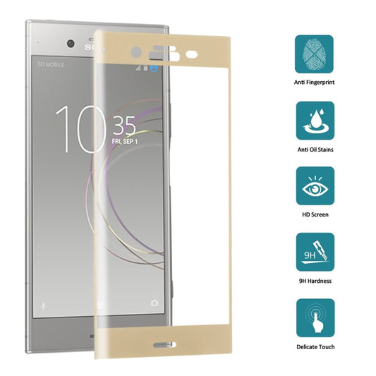 For Sony Xperia XZ1 0.26mm 9H Surface Hardness 3D Full Screen Tempered Glass Screen Protector, For Xperia XZ1, Sony Xperia XZ1