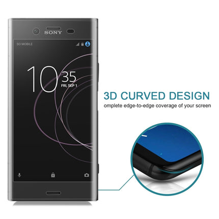 For Sony Xperia XZ1 0.26mm 9H Surface Hardness 3D Full Screen Tempered Glass Screen Protector, For Xperia XZ1, Sony Xperia XZ1