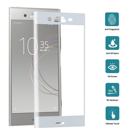 For Sony Xperia XZ1 0.26mm 9H Surface Hardness 3D Full Screen Tempered Glass Screen Protector