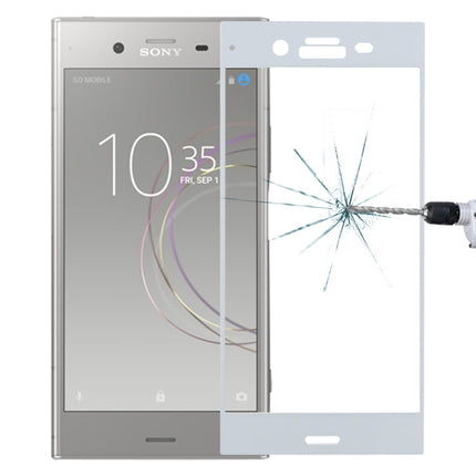 For Sony Xperia XZ1 0.26mm 9H Surface Hardness 3D Full Screen Tempered Glass Screen Protector