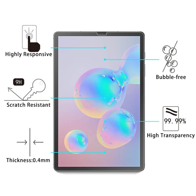 0.4mm 9H Explosion-proof Tempered Glass Film for Galaxy Tab A 8.0 2019 / T295 / T290