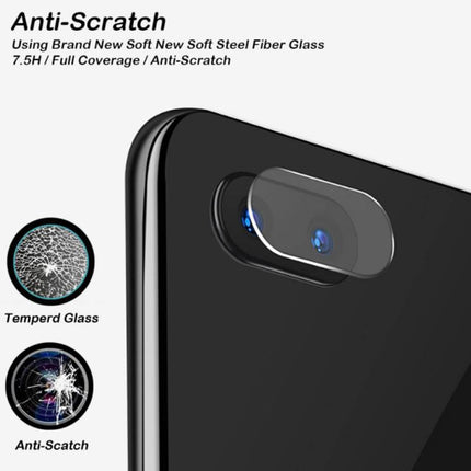 0.3mm 2.5D Round Edge Rear Camera Lens Tempered Glass Film for Nokia 7 Plus, 7 Plus