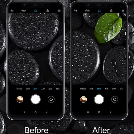 0.3mm 2.5D Round Edge Rear Camera Lens Tempered Glass Film for Nokia 7 Plus, 7 Plus