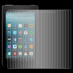 100 PCS 0.3mm 9H Full Screen Tempered Glass Film for Amazon Kindle Fire 7 2017, For Fire 7 2017 (100pcs)