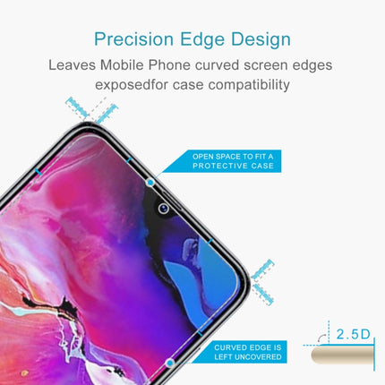 10 PCS 0.26mm 9H 2.5D Tempered Glass Film for Galaxy A70