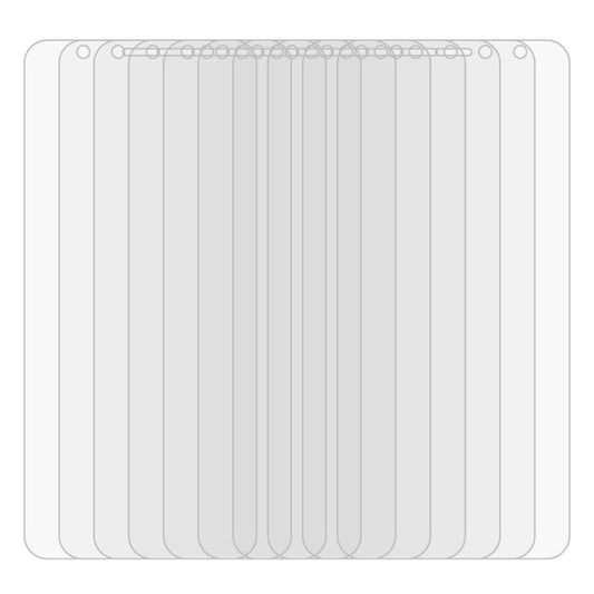 10 PCS 0.26mm 9H 2.5D Tempered Glass Film for Galaxy J8+, For Galaxy J8+ (10 PCS)