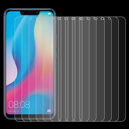 50 PCS 0.26mm 9H 2.5D Tempered Glass Film for Huawei Mate 20 lite, No Retail Package