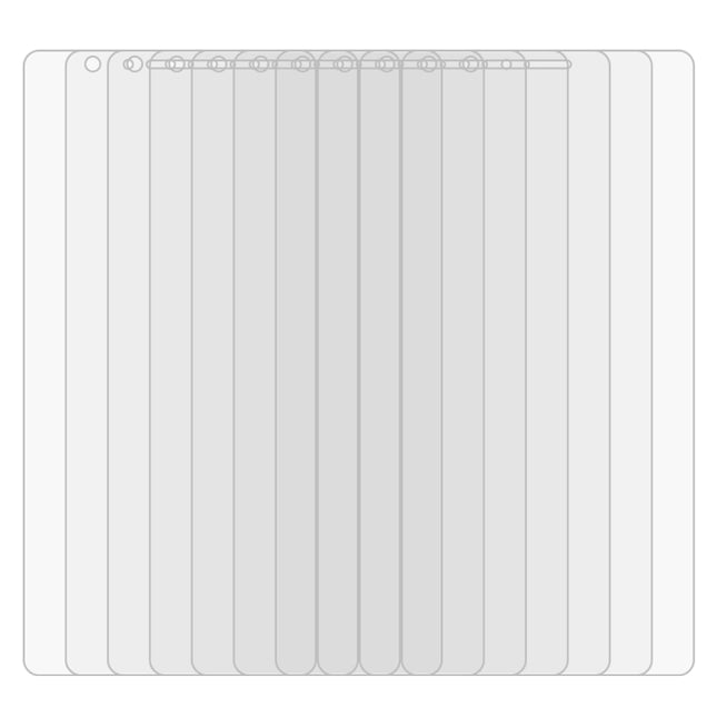 50 PCS 0.26mm 9H 2.5D Tempered Glass Film for Huawei P9 lite, No Retail Package, For P9 lite