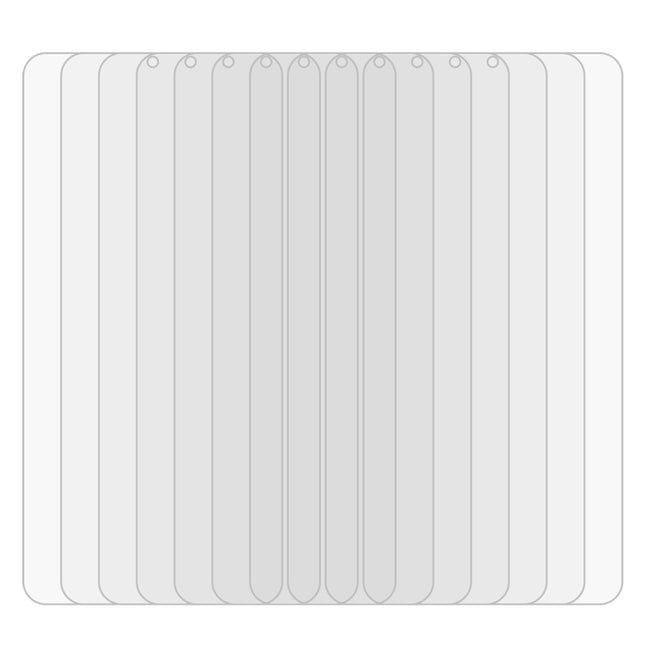 50 PCS 0.26mm 9H 2.5D Tempered Glass Film for Huawei Y7 2019, No Retail Package, For Y7 2019