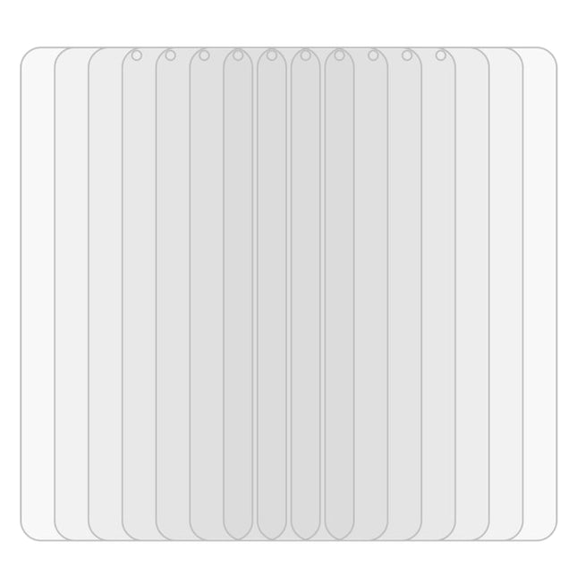 50 PCS 0.26mm 9H 2.5D Tempered Glass Film for Huawei Y7 2019, No Retail Package