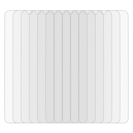 10 PCS 0.26mm 9H 2.5D Tempered Glass Film for Wiko View3