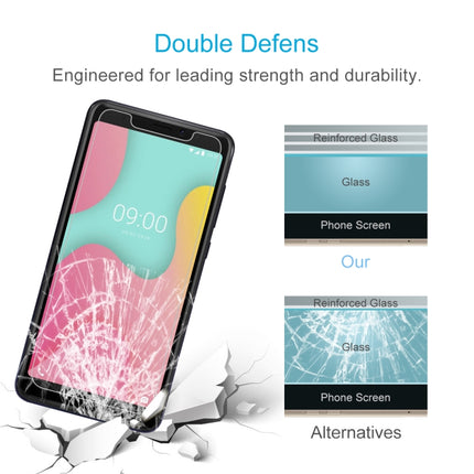 0.26mm 9H 2.5D Tempered Glass Film for Wiko Y60, For Wiko Y60