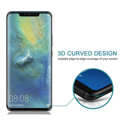 25 PCS 0.3mm 9H Surface Hardness 3D Curved Edge Full Screen Dust-proof Tempered Glass Film for Huawei Mate 20 Pro, For Huawei Mate 20 Pro, Dust-proof