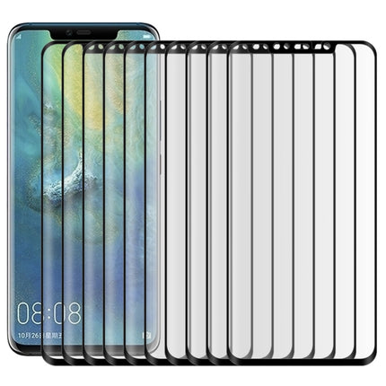 25 PCS 0.3mm 9H Surface Hardness 3D Curved Edge Full Screen Dust-proof Tempered Glass Film for Huawei Mate 20 Pro, For Huawei Mate 20 Pro, Dust-proof