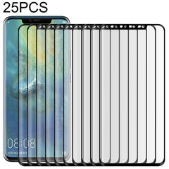 25 PCS 0.3mm 9H Surface Hardness 3D Curved Edge Full Screen Dust-proof Tempered Glass Film for Huawei Mate 20 Pro, For Huawei Mate 20 Pro, Dust-proof