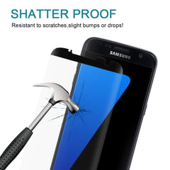 25 PCS For Galaxy S7 Edge / G935 0.26mm 9H Surface Hardness Curved Surface Non-full Screen Tempered Glass Film