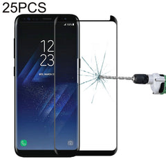 25 PCS For Galaxy S8 Plus / G955 0.26mm 9H Surface Hardness 3D Explosion-proof Non-full Edge Glue Screen Curved Case Friendly Tempered Glass Film, For Galaxy S8 Plus / G955, For Galaxy S8 Plus