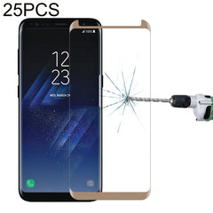 25 PCS For Galaxy S8 Plus / G955 0.26mm 9H Surface Hardness 3D Explosion-proof Non-full Edge Glue Screen Curved Case Friendly Tempered Glass Film, For Galaxy S8 Plus / G955, For Galaxy S8 Plus