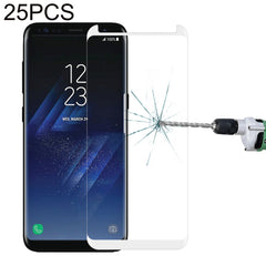 25 PCS For Galaxy S8 Plus / G955 0.26mm 9H Surface Hardness 3D Explosion-proof Non-full Edge Glue Screen Curved Case Friendly Tempered Glass Film, For Galaxy S8 Plus / G955, For Galaxy S8 Plus