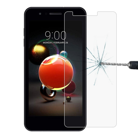 0.26mm 9H 2.5D Tempered Glass Film for LG K9, For LG K9