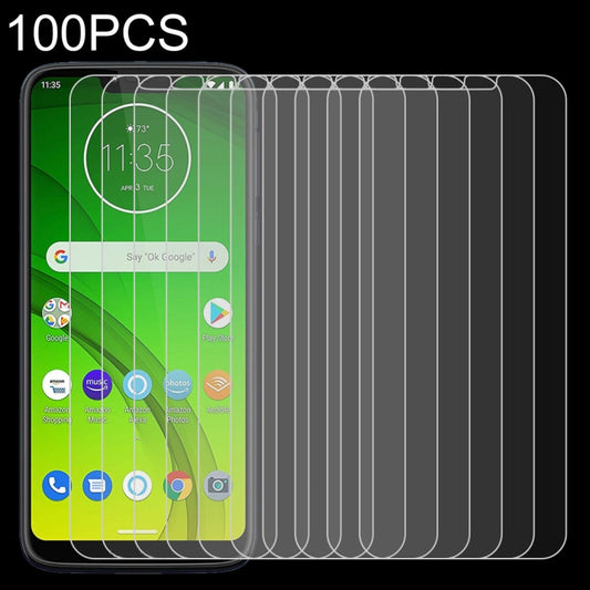 100 PCS 0.26mm 9H 2.5D Tempered Glass Film for Motorola Moto G7 Power, For Motorola Moto G7 Power (100 PCS)