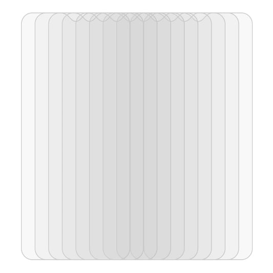 10 PCS 0.26mm 9H 2.5D Tempered Glass Film for Galaxy A50, For Galaxy A50 (10 PCS)