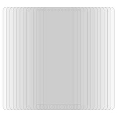 75 PCS 0.4mm 9H Surface Hardness Explosion-proof Tempered Glass Film for iPad 5/6/7，iPad Air 1/2  9.7 inch, iPad Air 2019