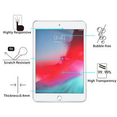 100 PCS 0.4mm 9H Surface Hardness Explosion-proof Tempered Glass Film for iPad mini 2019, iPad mini 2019
