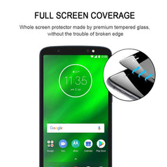 Full Glue Full Cover Screen Protector Tempered Glass film for Motorola Moto G6, For Motorola Moto G6