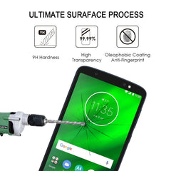 Full Glue Full Cover Screen Protector Tempered Glass film for Motorola Moto G6, For Motorola Moto G6