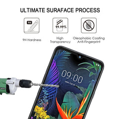 9H Full Screen Tempered Glass Film for LG X6 (2019) / Q60 / K50, For LG X6 (2019) / Q60 / K50 (1 PCS)