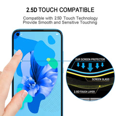 Full Glue Full Cover Screen Protector Tempered Glass film for Huawei Nova 5i, For Huawei Nova 5i