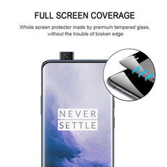 Full Glue 3D Curved Edge Full Screen Tempered Glass Film for OnePlus 7 Pro, For OnePlus 7 Pro(Black)(1 PC), For OnePlus 7 Pro(Transparent)(1 PC)