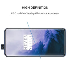 Full Glue 3D Curved Edge Full Screen Tempered Glass Film for OnePlus 7 Pro, For OnePlus 7 Pro(Black)(1 PC), For OnePlus 7 Pro(Transparent)(1 PC)