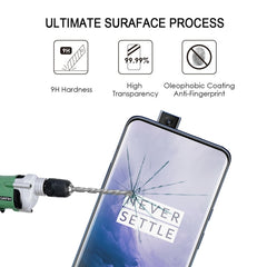 Full Glue 3D Curved Edge Full Screen Tempered Glass Film for OnePlus 7 Pro, For OnePlus 7 Pro(Black)(1 PC), For OnePlus 7 Pro(Transparent)(1 PC)