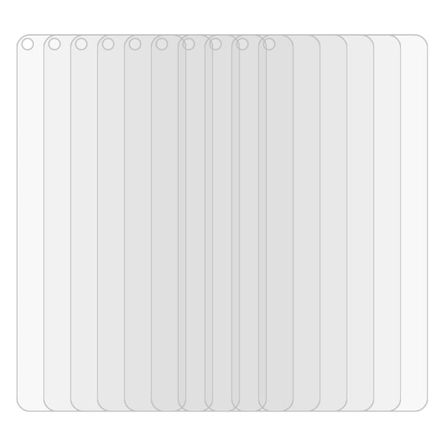 For Huawei Nova 5T 10 PCS 0.26mm 9H 2.5D Tempered Glass Film