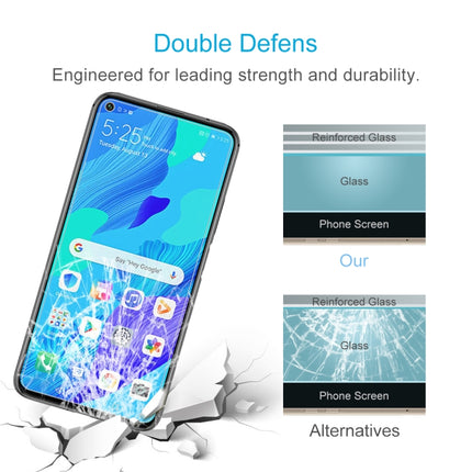 For Huawei Nova 5T 10 PCS 0.26mm 9H 2.5D Tempered Glass Film, For Huawei Nova 5T
