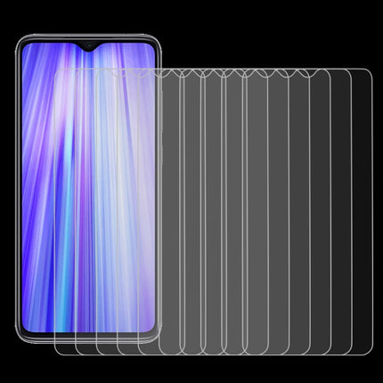 For Xiaomi Redmi Note 8 Pro 10 PCS 0.26mm 9H 2.5D Tempered Glass Film