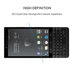 0.3mm 9H Surface Hardness 2.5D Silk-screen Full Screen Tempered Glass Film for BlackBerry KEY2, For BlackBerry KEY2