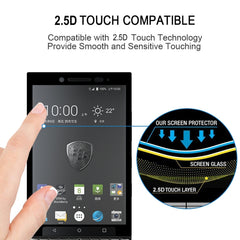 0.3mm 9H Surface Hardness 2.5D Silk-screen Full Screen Tempered Glass Film for BlackBerry KEY2, For BlackBerry KEY2