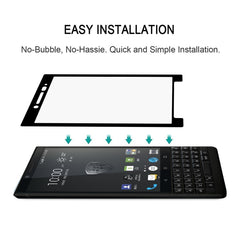 0.3mm 9H Surface Hardness 2.5D Silk-screen Full Screen Tempered Glass Film for BlackBerry KEY2, For BlackBerry KEY2